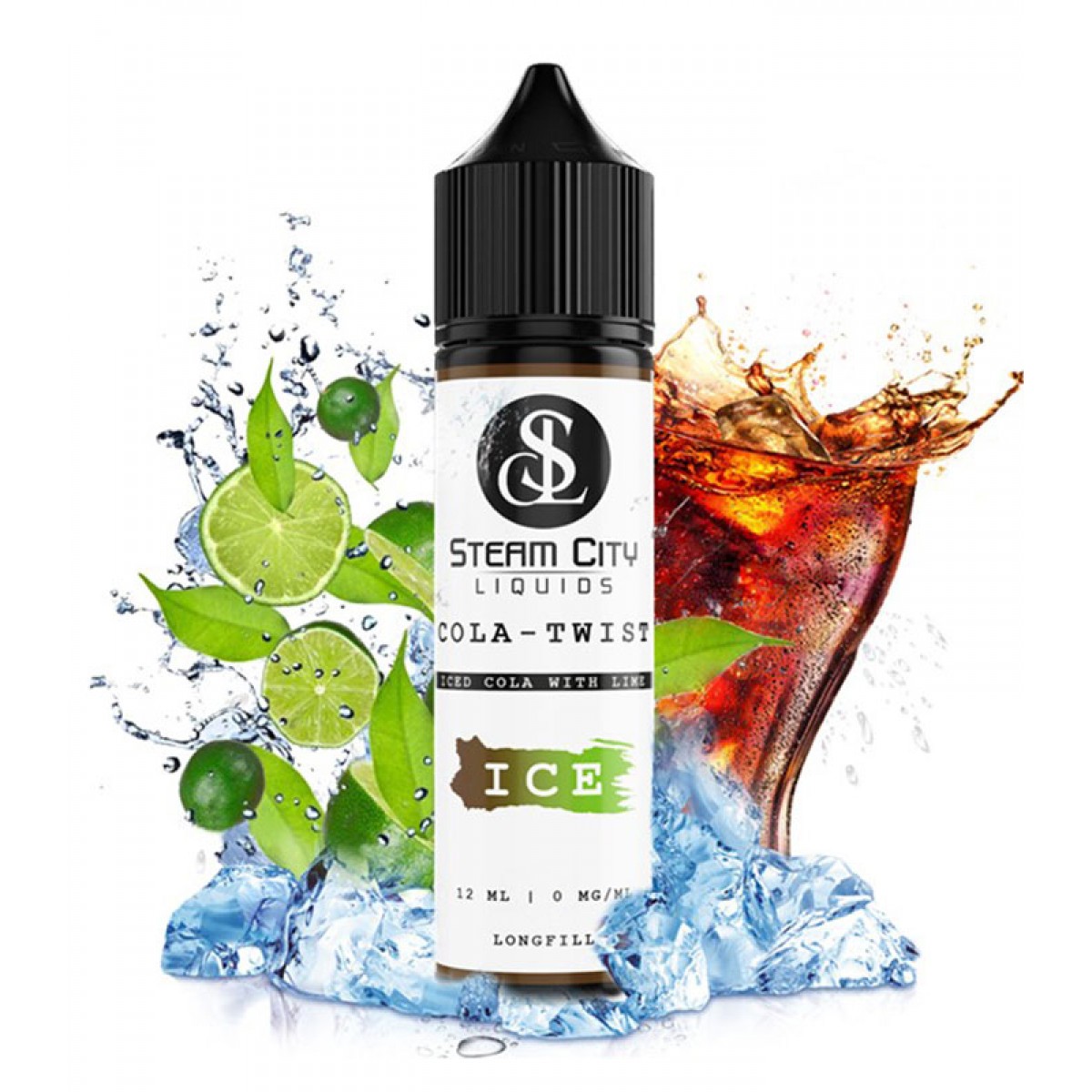 Steam City Flavour Shot Cola Twist 12ml/60ml